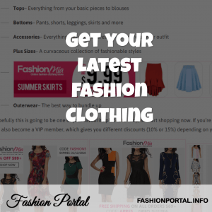 Get Your Latest Fashion Clothing